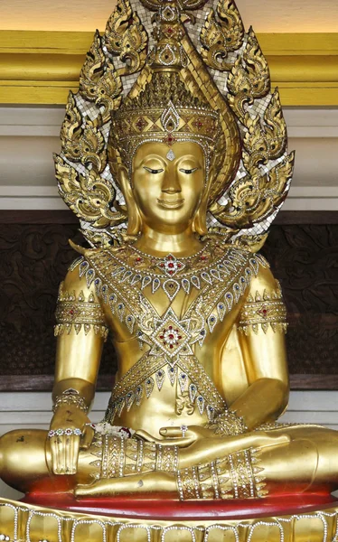 Golden buddha wat saket bangkok — Stock Photo, Image