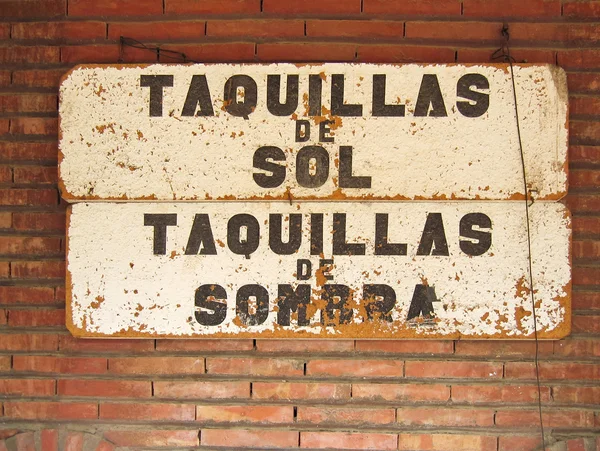 Taquillas del sol del sombra