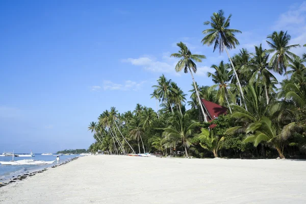 Alona beach bohol ostrov Filipíny — Stock fotografie