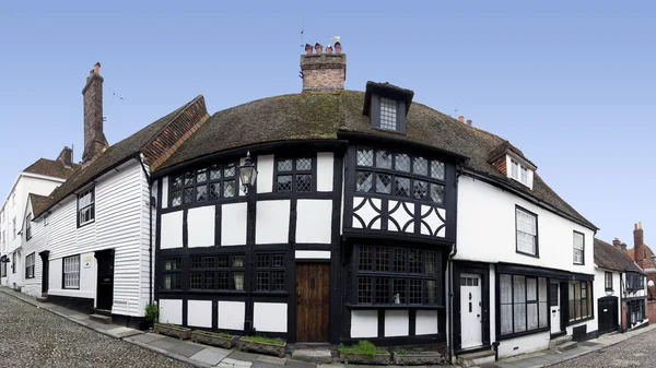 历史性黑麦的房子英国苏塞克斯 — 图库照片