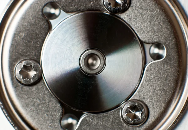 Close up of hard disk — Stock Photo, Image