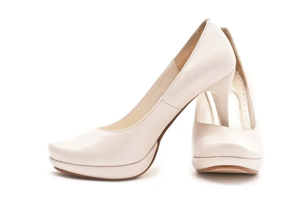 Ζευγάρι παπούτσια λευκό — Φωτογραφία Αρχείου