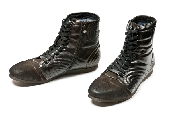 Leather shoes — Stock Photo, Image