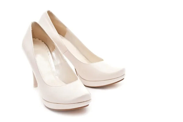 Białe buty — Zdjęcie stockowe