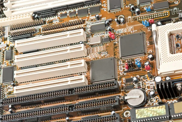 Computer motherboard — Stock Photo, Image