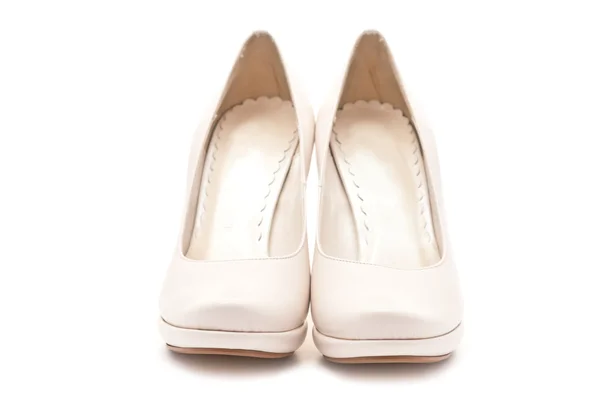 Paar witte schoenen — Stockfoto
