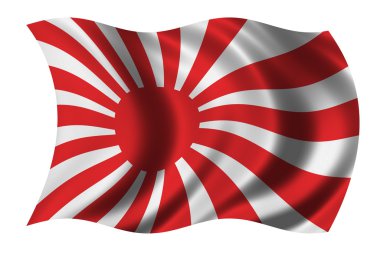 Japanese Naval Flag clipart