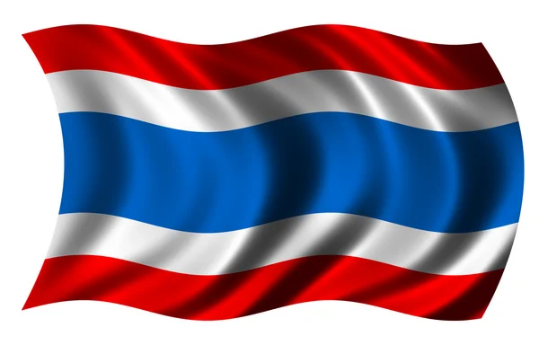 泰国国旗 — 图库照片