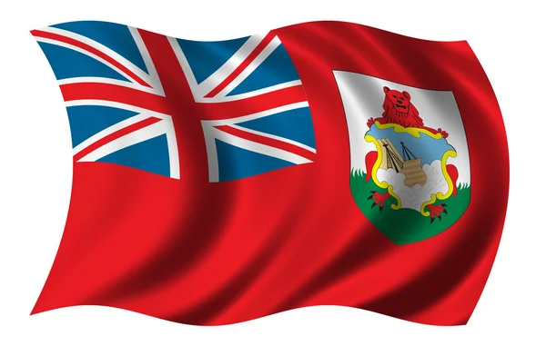 百慕大的旗子 — 图库照片