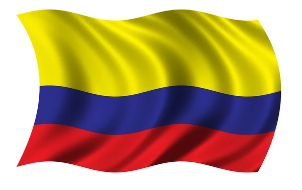 콜롬비아의 국기 — 스톡 사진