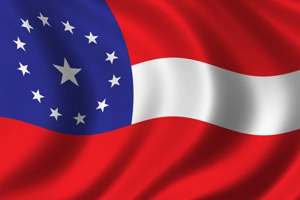 Konfederasyon Bayrağı — Stok fotoğraf