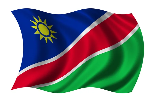 Bandera de namibia —  Fotos de Stock