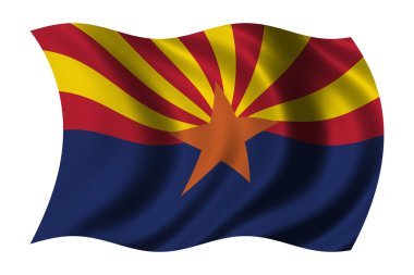 Flag of Arizona clipart