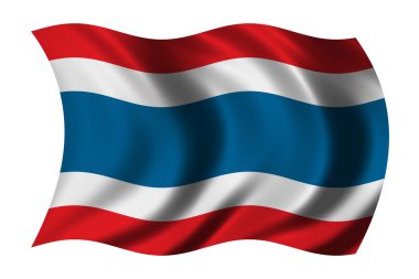 Flag of Thailand clipart