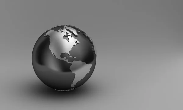 3D-s földgömb — 스톡 사진