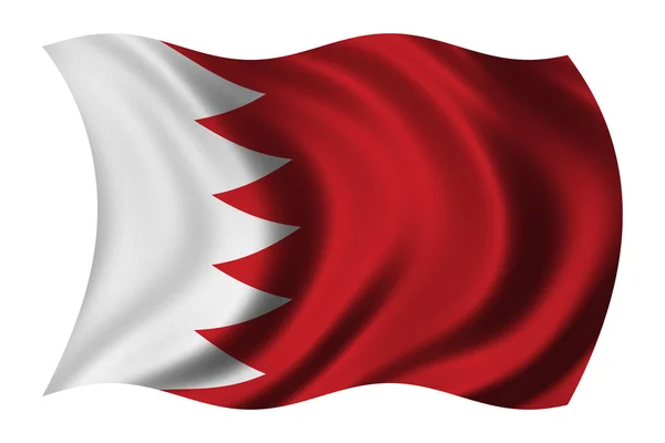 Flag of Bahrain — Stock Photo, Image