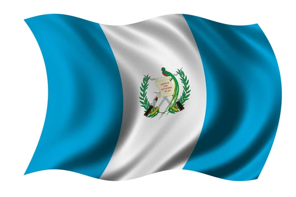Флаг Гватемалы — стоковое фото