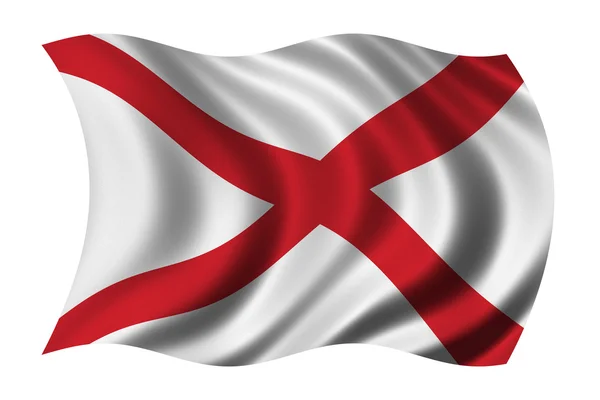Bandeira do Alabama — Fotografia de Stock
