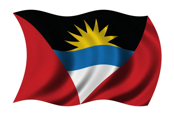 안티구아 와바 부다의 깃발 — 스톡 사진