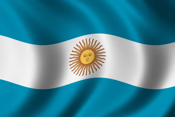 Σημαία Αργεντινής — Φωτογραφία Αρχείου
