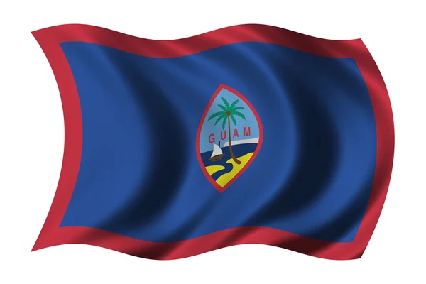 Флаг Гуама — стоковое фото