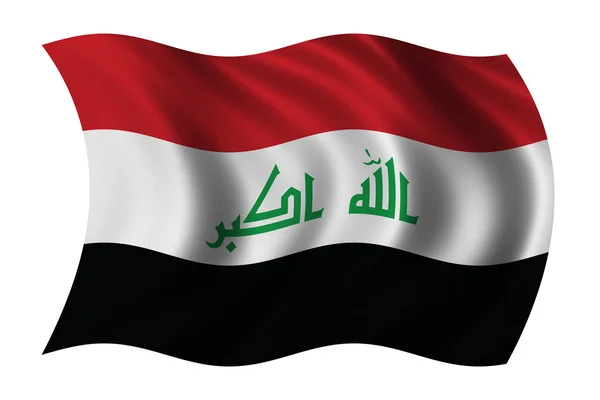 Irak Drapeau — Photo