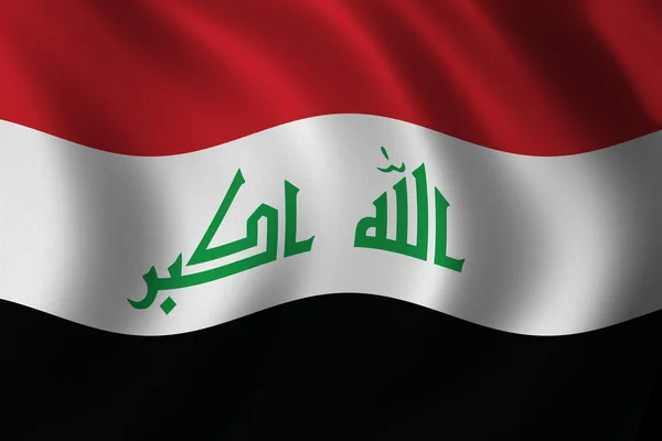 Irak Drapeau — Photo
