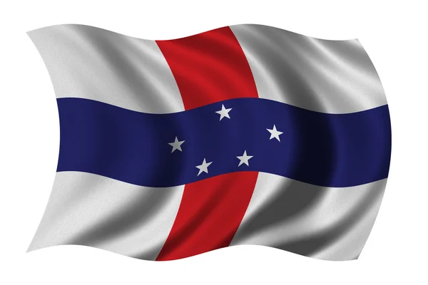 Bandiera delle Antille olandesi — Foto Stock