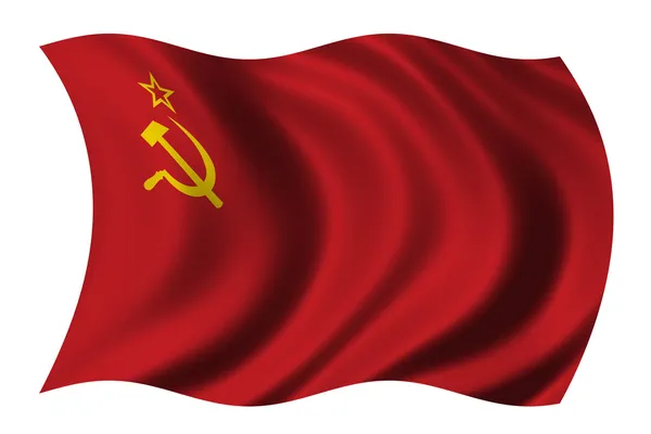 Σημαία της Σοβιετικής Ένωσης — Φωτογραφία Αρχείου