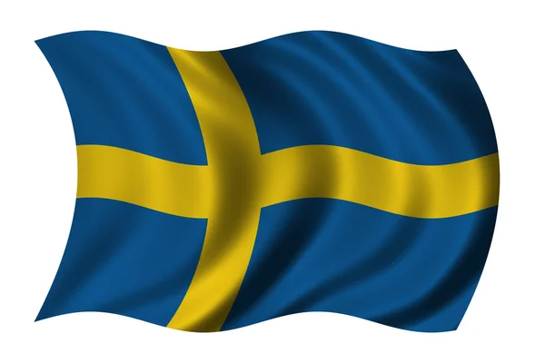 スウェーデンの旗 — ストック写真