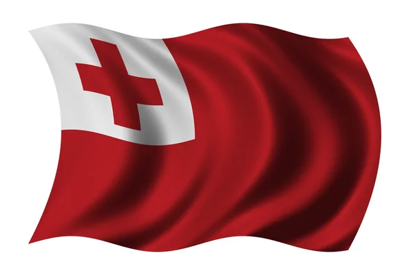 टोंगाचा ध्वज — स्टॉक फोटो, इमेज