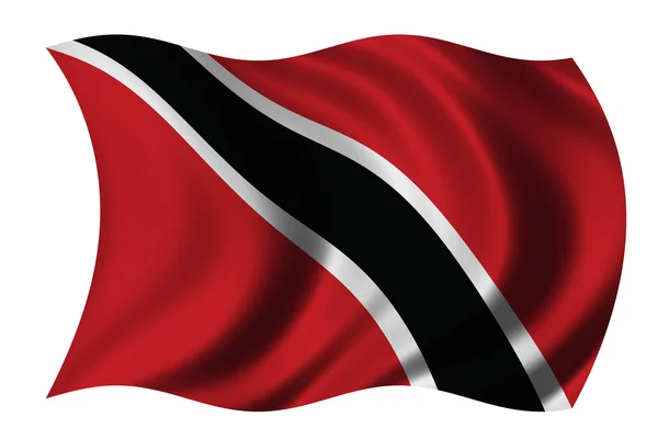 Flaga Trynidadu — Zdjęcie stockowe