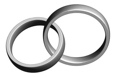 Wedding bands clipart