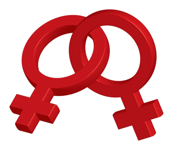 여성 상징 — 스톡 사진