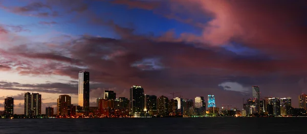 Miami éjszakák — Stock Fotó
