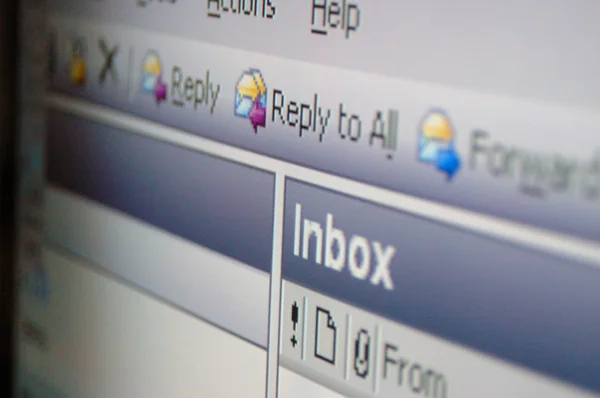 E-mail inbox — Stockfoto