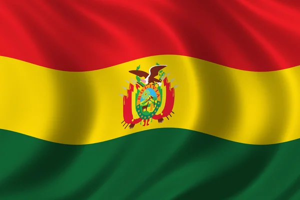 Σημαία της Βολιβίας — Φωτογραφία Αρχείου