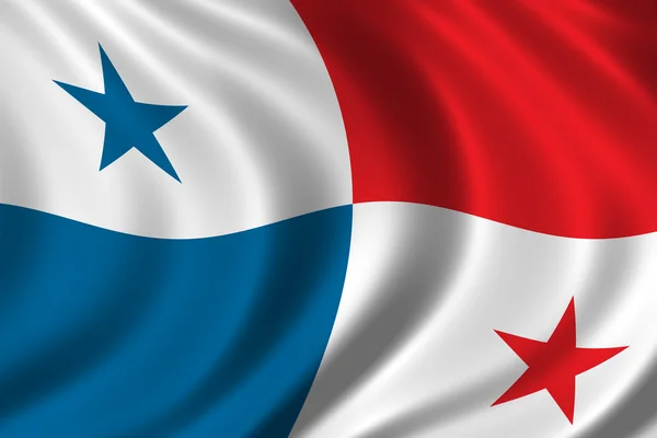Флаг Панамы — стоковое фото