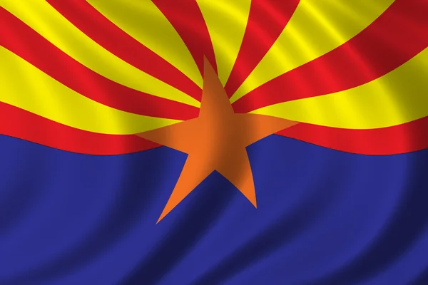 Flag of Arizona — Stock Photo, Image