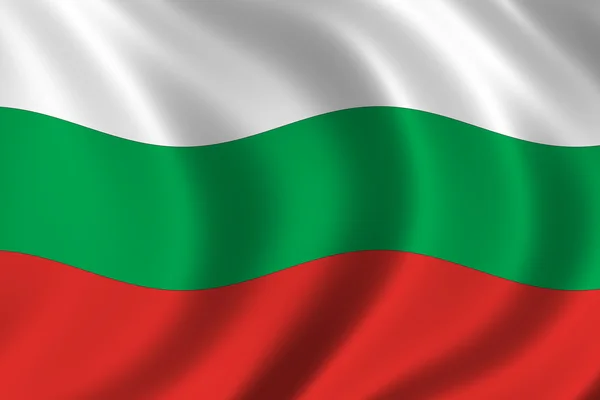 保加利亚的旗子 — 图库照片