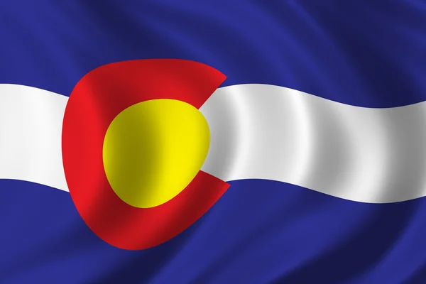 Bandera de Colorado — Foto de Stock