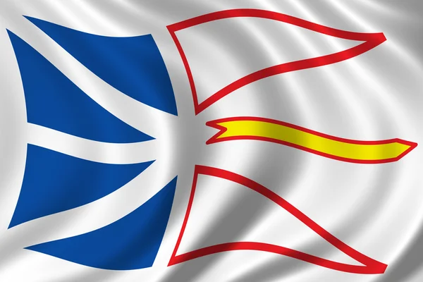 Bandiera di Terranova — Foto Stock