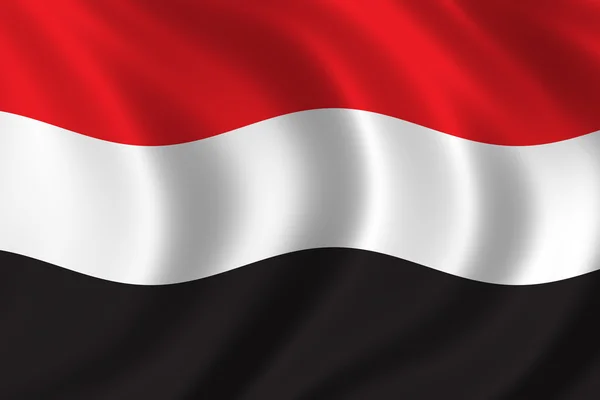 Bandera de Yemen — Foto de Stock