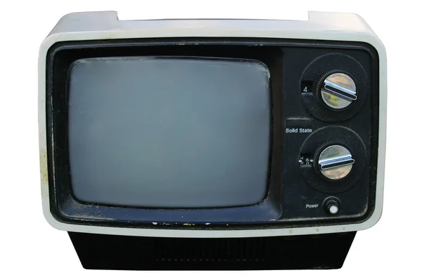 Винтажное телевидение — стоковое фото