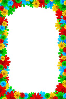 Floral frame clipart