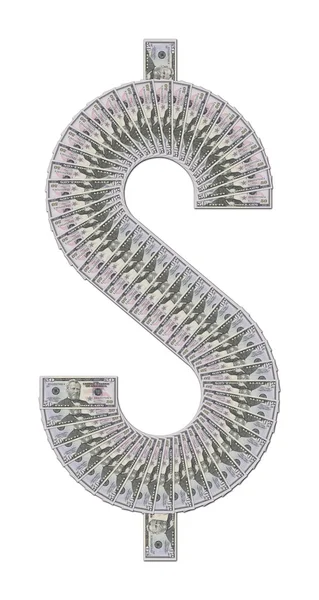 Dólar símbolo — Foto de Stock