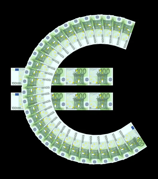 Euro symbol — Stock Photo, Image
