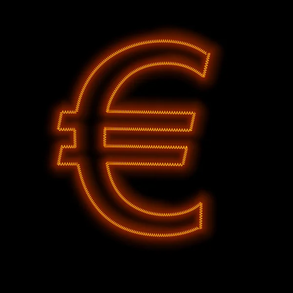 Euro caliente — Foto de Stock