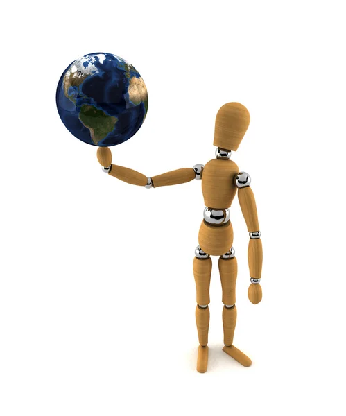 The world at hand — Stock Photo, Image
