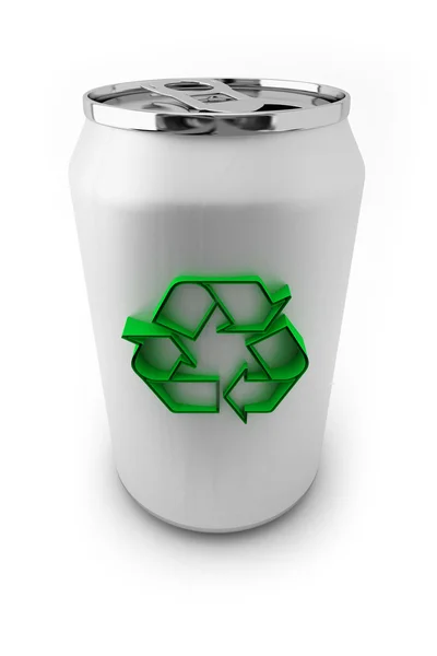 Recyklingu aluminium — Zdjęcie stockowe